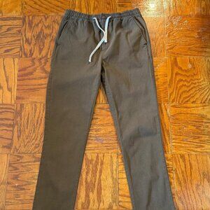 J Crew Men's Brown Drawstring Dock Pants Small